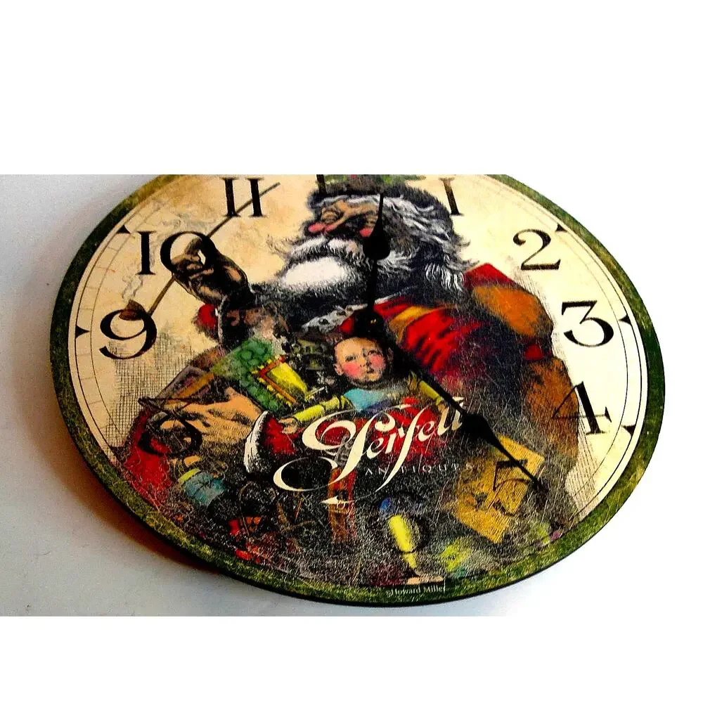 Vintage Howard Miller The Perfetts Antique Style Christmas Musical Clock READ